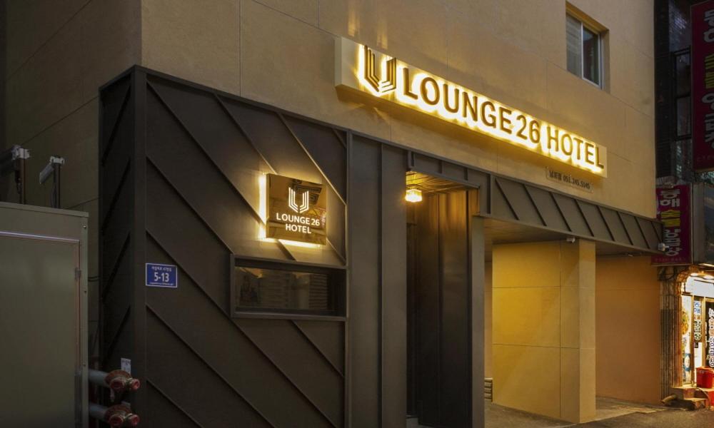 Busan Lounge 26 Hotel Bagian luar foto